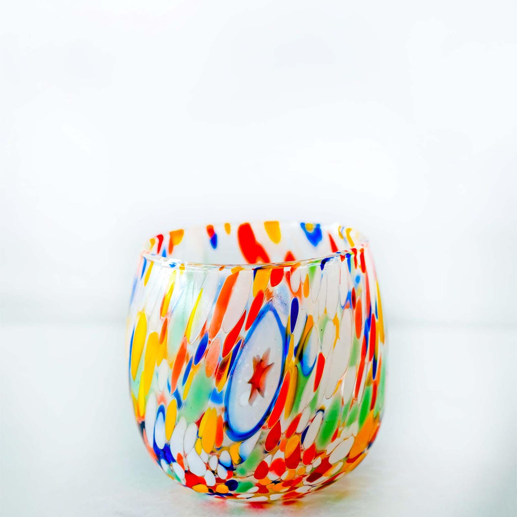 Murano Drinking Glass | Certified Murano Glass | Made in Italy | Water Glass | Collection Marea