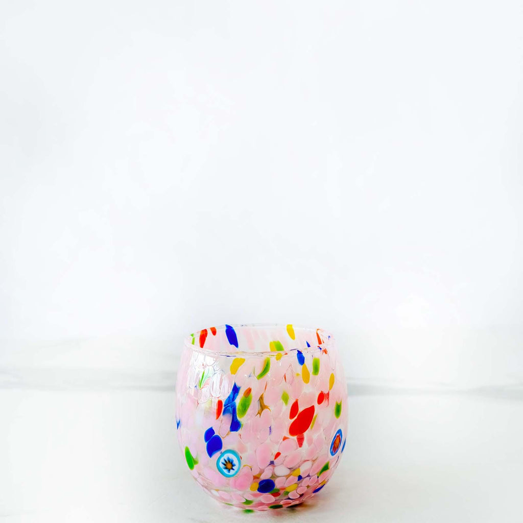 Murano Drinking Glass | Certified Murano Glass | Made in Italy | Water Glass | Collection Marea