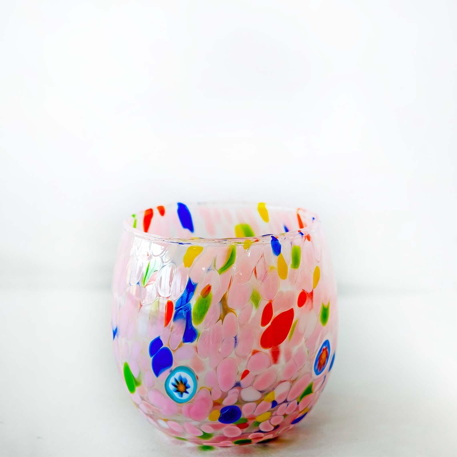 Murano Drinking Glass | Certified Murano Glass | Made in Italy | Water Glass | Collection Marea