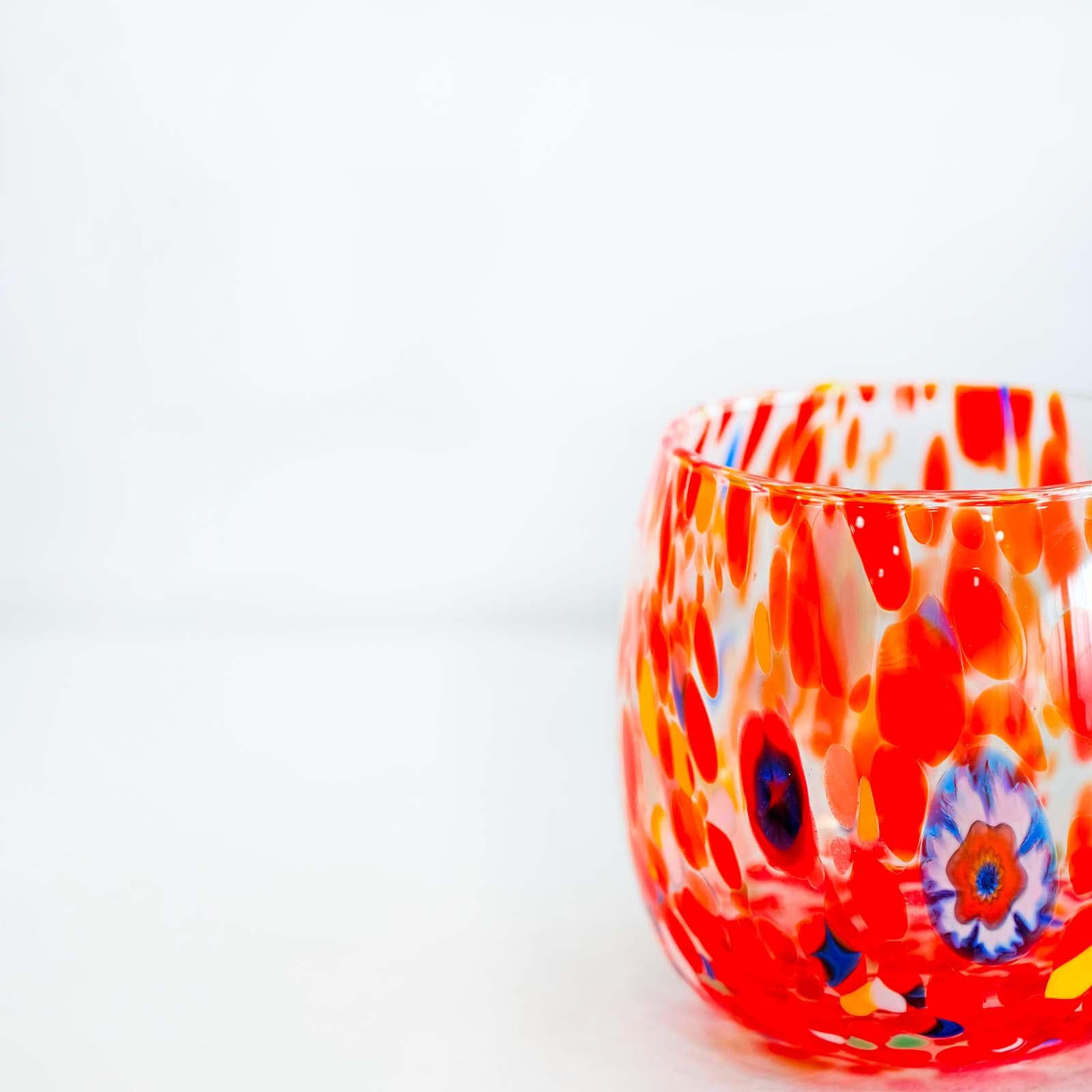 Murano Drinking Glass | Certified Murano Glass | Made in Italy | Water Glass | Collection Marea