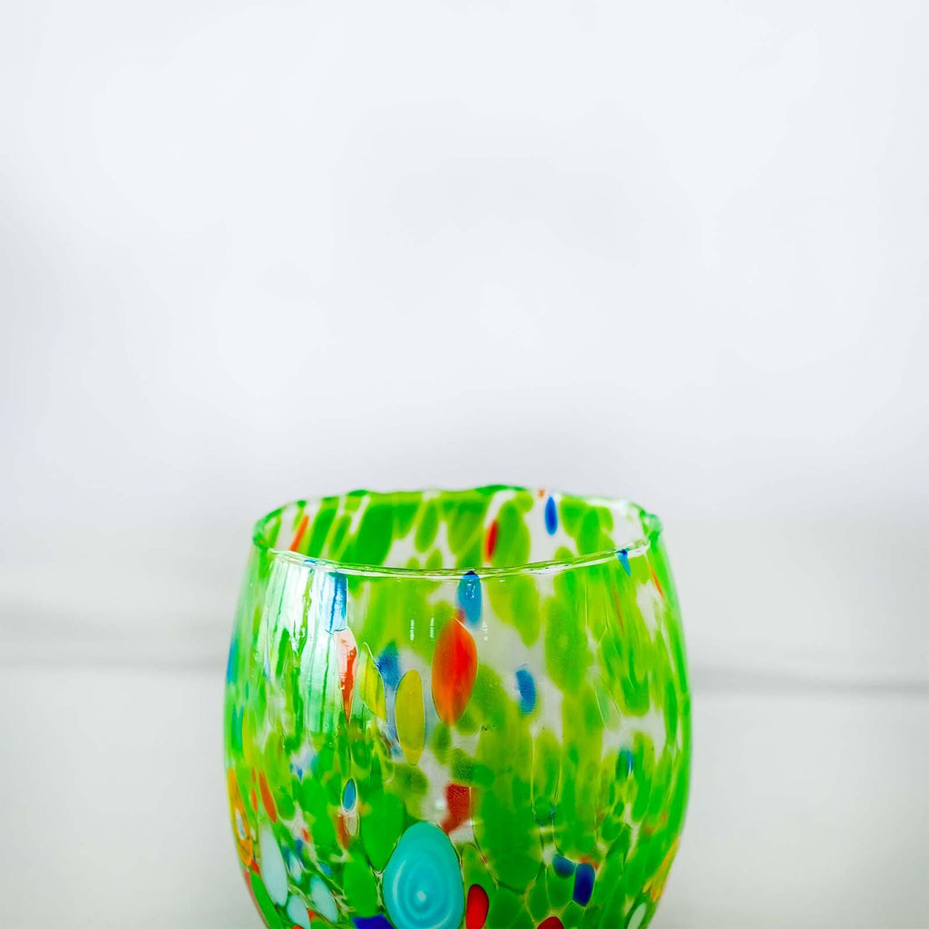 Murano Drinking Glass | Certified Murano Glass | Made in Italy | Water Glass | Collection Marea