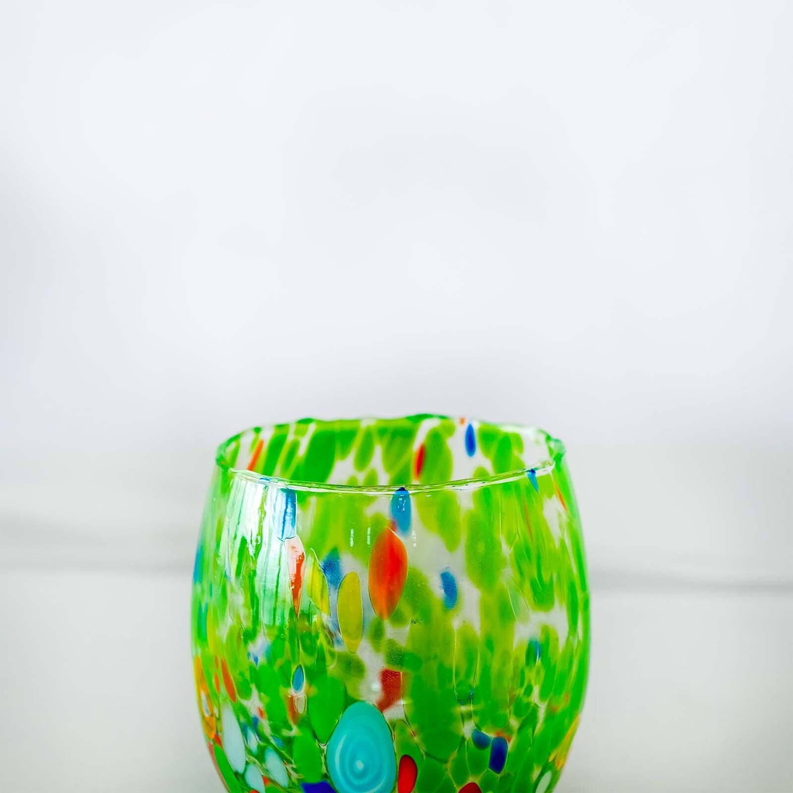 Murano Drinking Glass | Certified Murano Glass | Made in Italy | Water Glass | Collection Marea