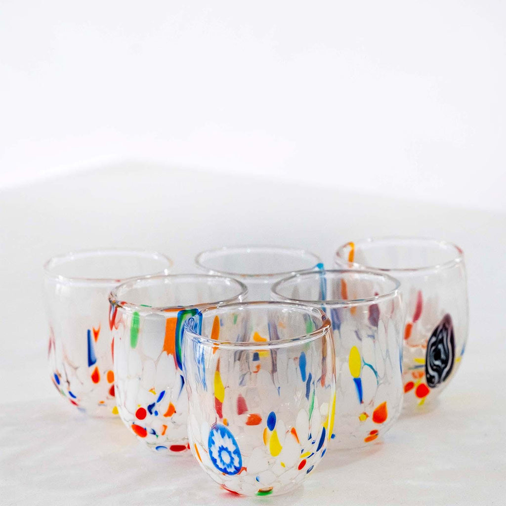 Murano Shot Glass | Certified Murano Glass | Made in Italy | Italian Liqueur Glass | Collection Dream