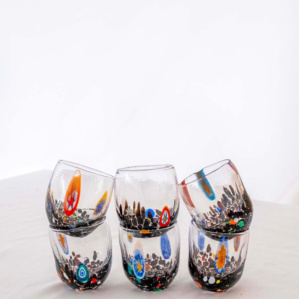 Murano Shot Glass | Certified Murano Glass | Made in Italy | Italian Liqueur Glass | Collection Dream
