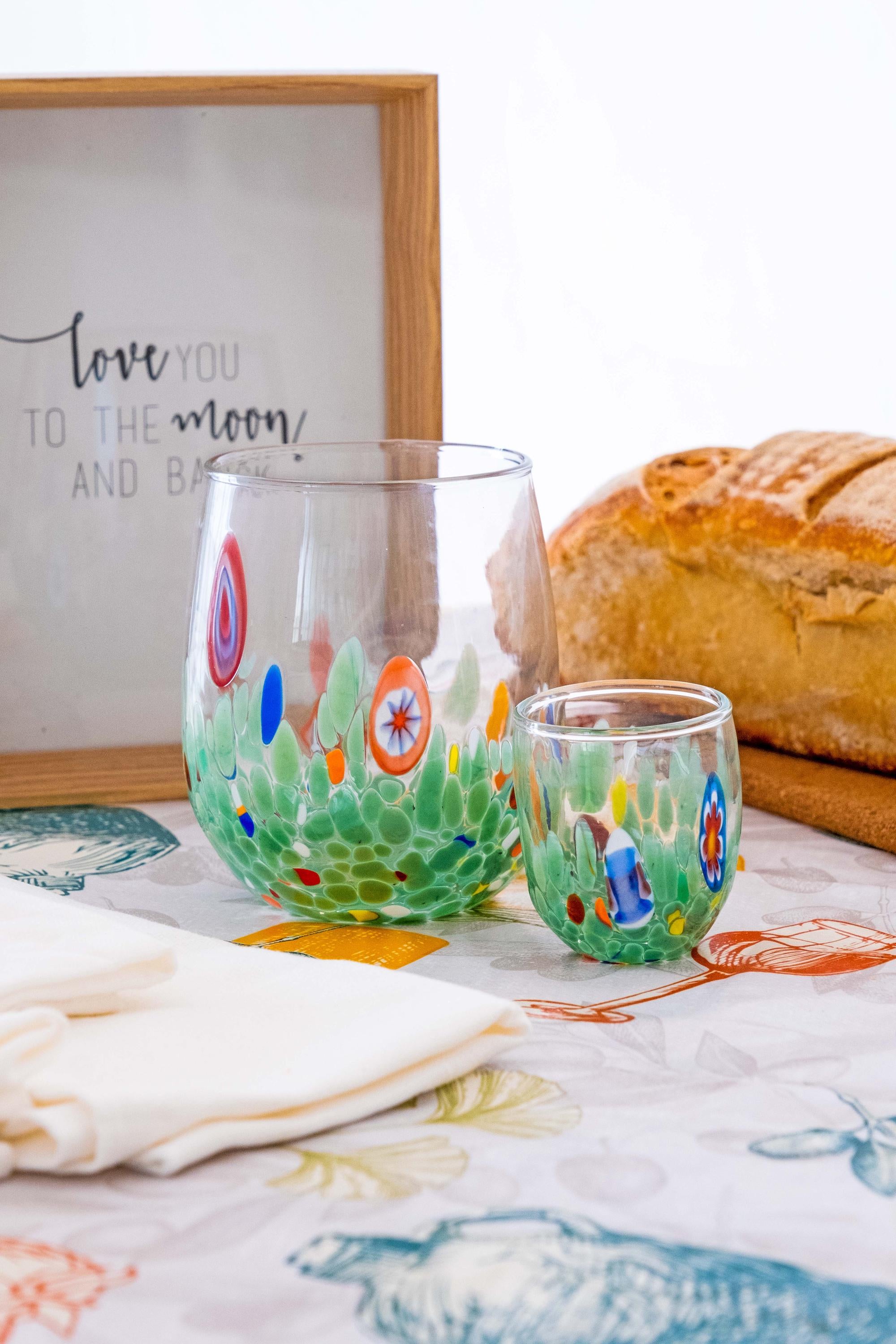 Murano Shot Glass | Certified Murano Glass | Made in Italy | Italian Liqueur Glass | Collection Dream