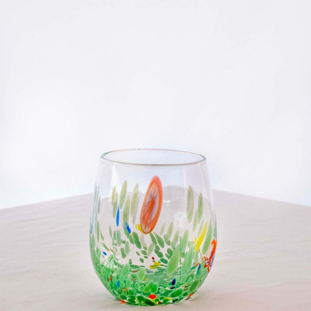 Murano Drinking Glass | Certified Murano Glass | Made in Italy | Water Glass | Collection Dream