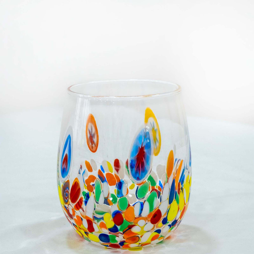 Murano Drinking Glass | Certified Murano Glass | Made in Italy | Water Glass | Collection Dream