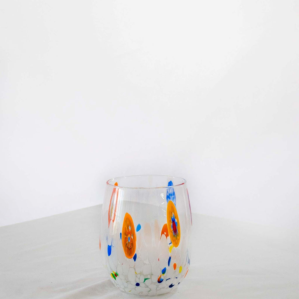 Murano Drinking Glass | Certified Murano Glass | Made in Italy | Water Glass | Collection Dream