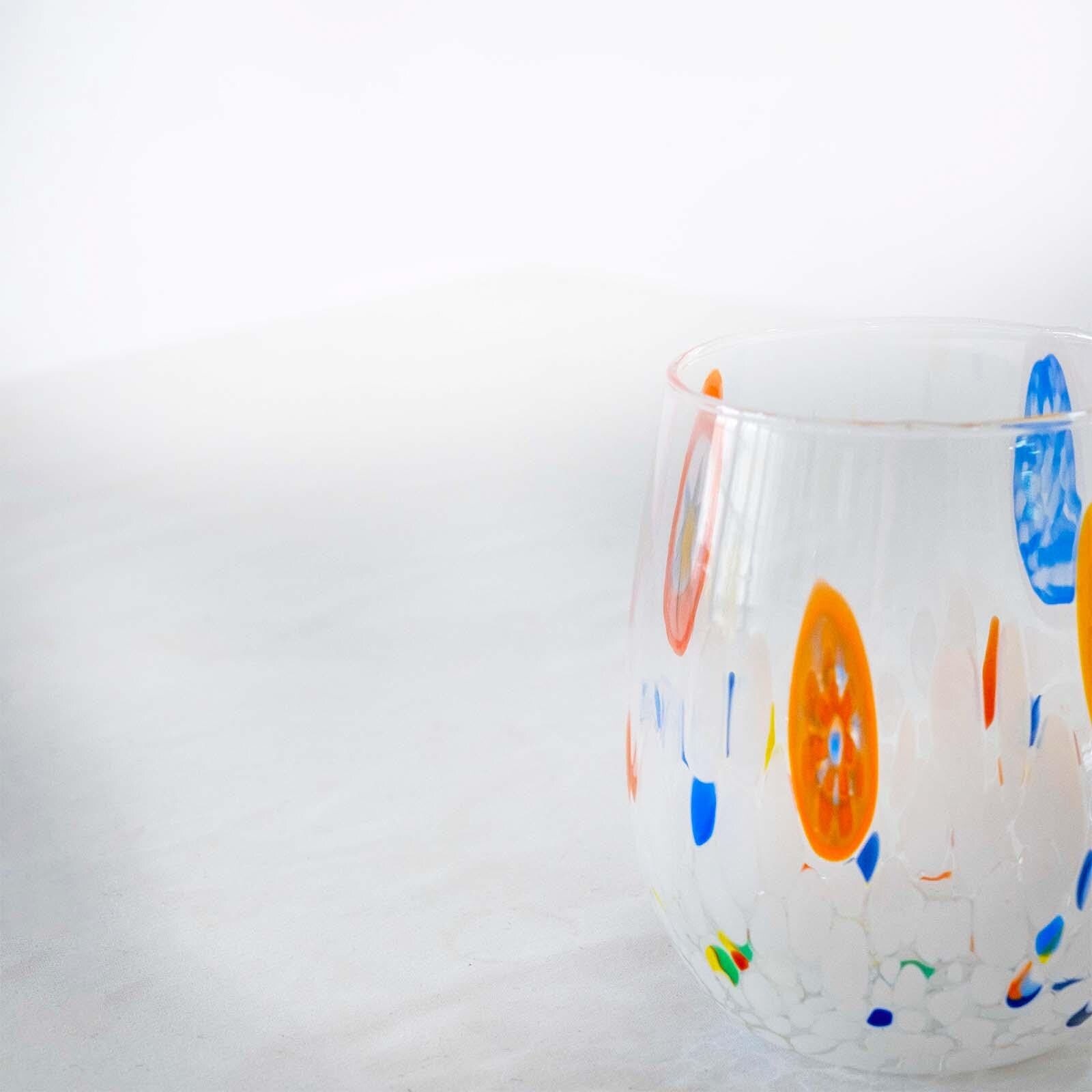 Murano Drinking Glass | Certified Murano Glass | Made in Italy | Water Glass | Collection Dream