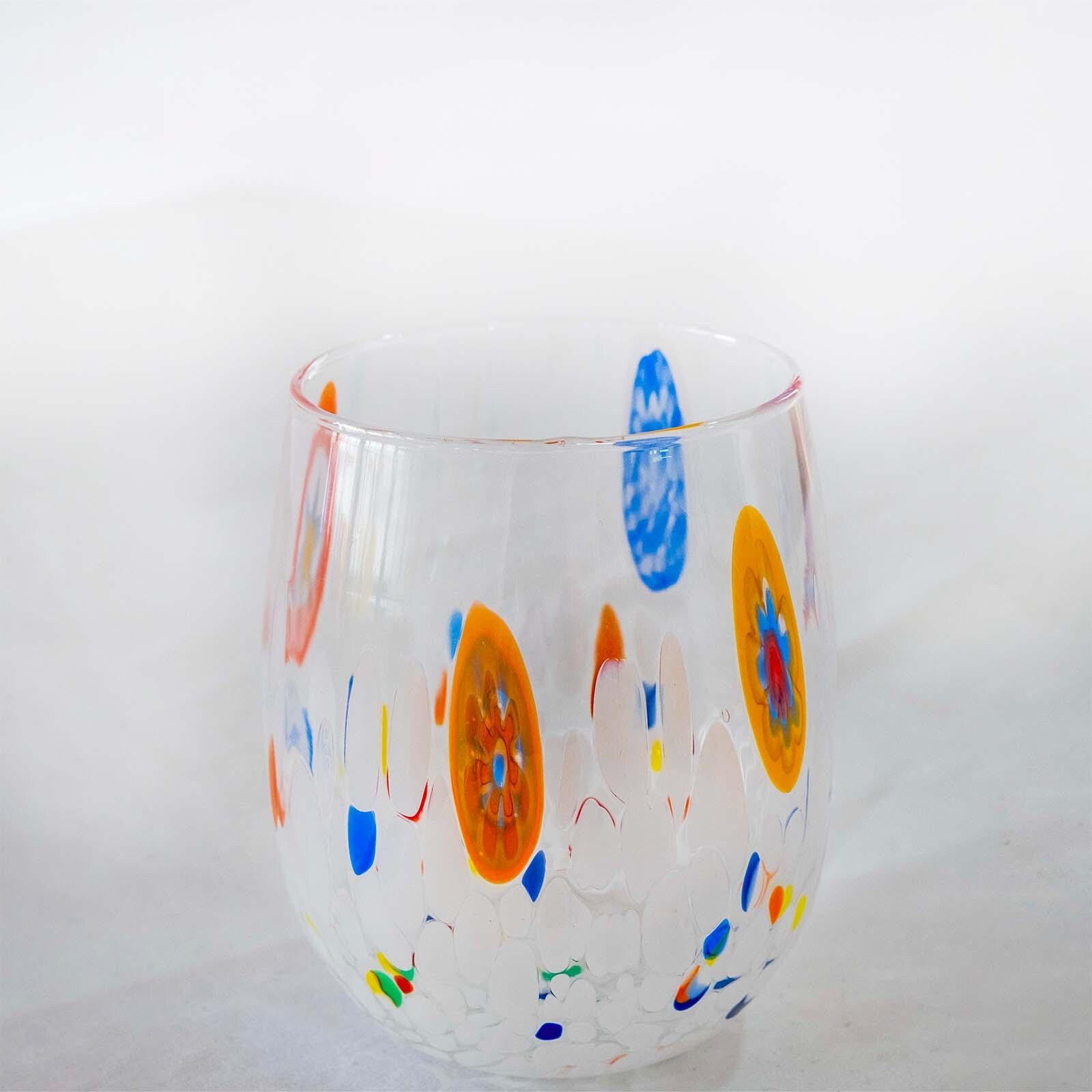 Murano Drinking Glass | Certified Murano Glass | Made in Italy | Water Glass | Collection Dream