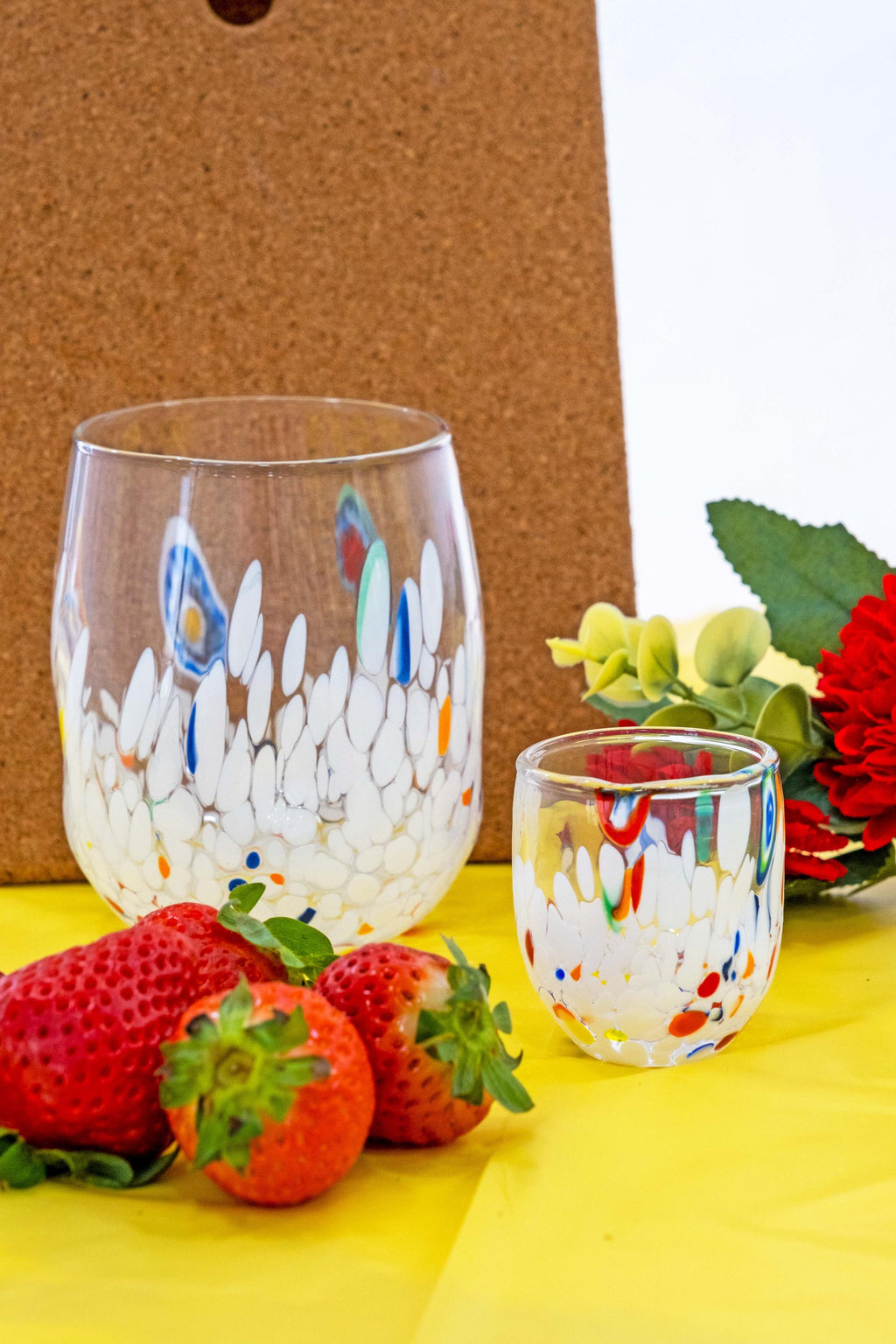 Murano Drinking Glass | Certified Murano Glass | Made in Italy | Water Glass | Collection Dream