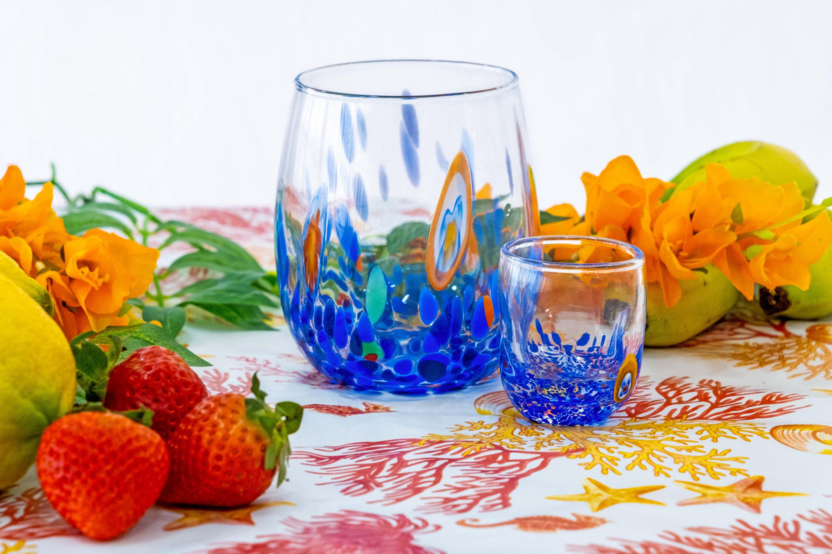 Murano Drinking Glass | Certified Murano Glass | Made in Italy | Water Glass | Collection Dream