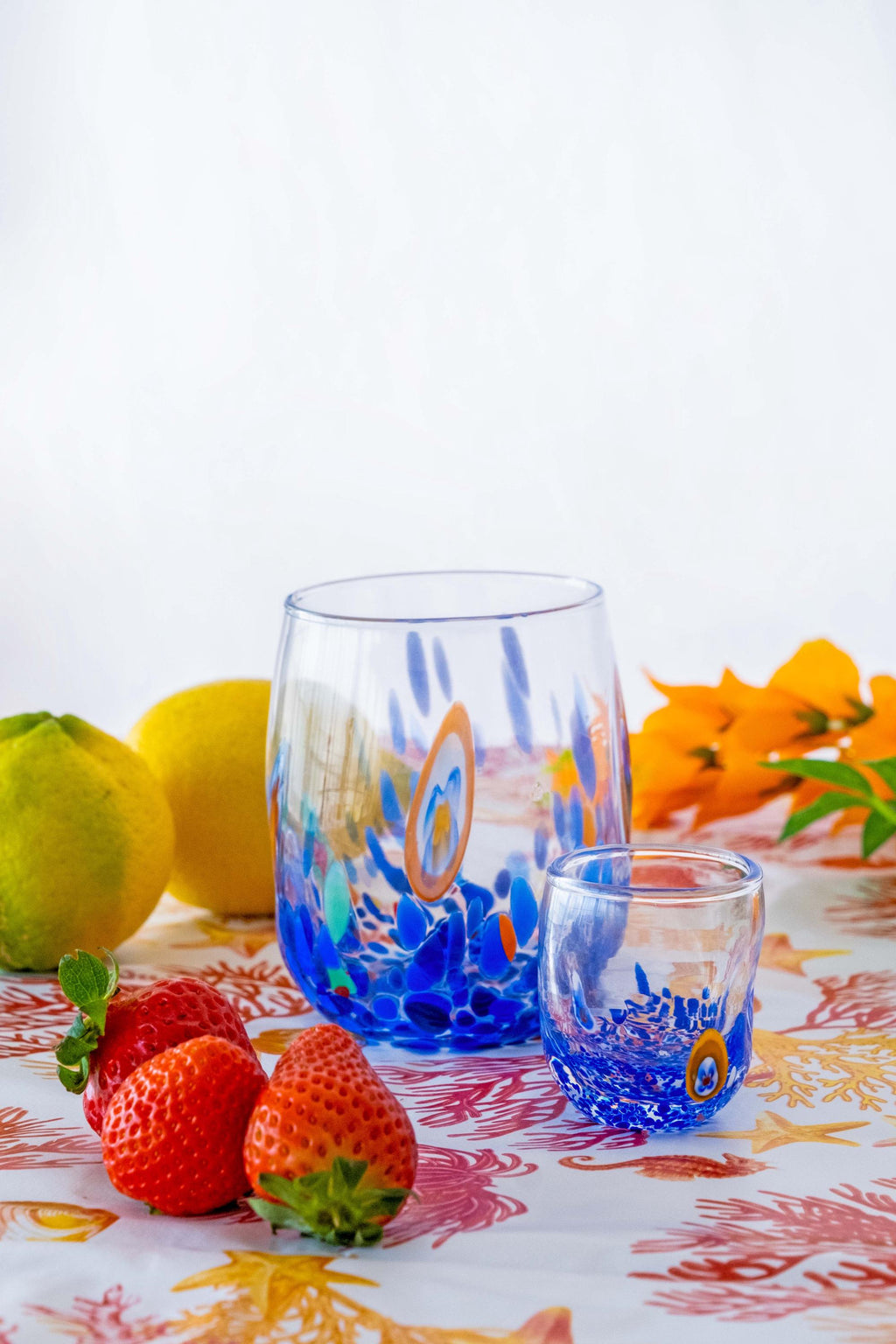 Murano Drinking Glass | Certified Murano Glass | Made in Italy | Water Glass | Collection Dream