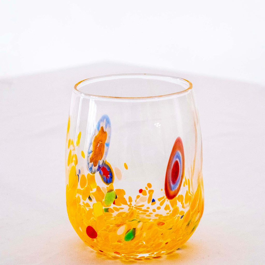 Murano Drinking Glass | Certified Murano Glass | Made in Italy | Water Glass | Collection Dream