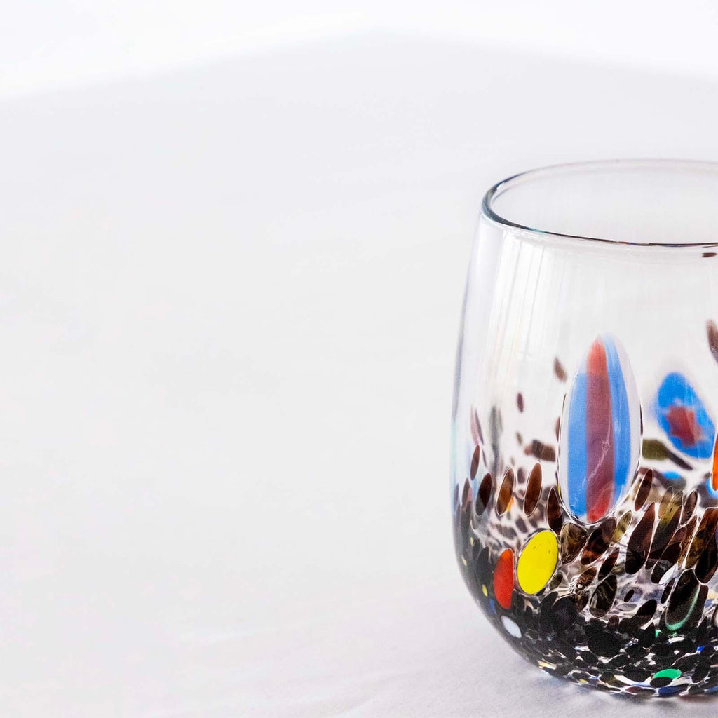 Murano Drinking Glass | Certified Murano Glass | Made in Italy | Water Glass | Collection Dream