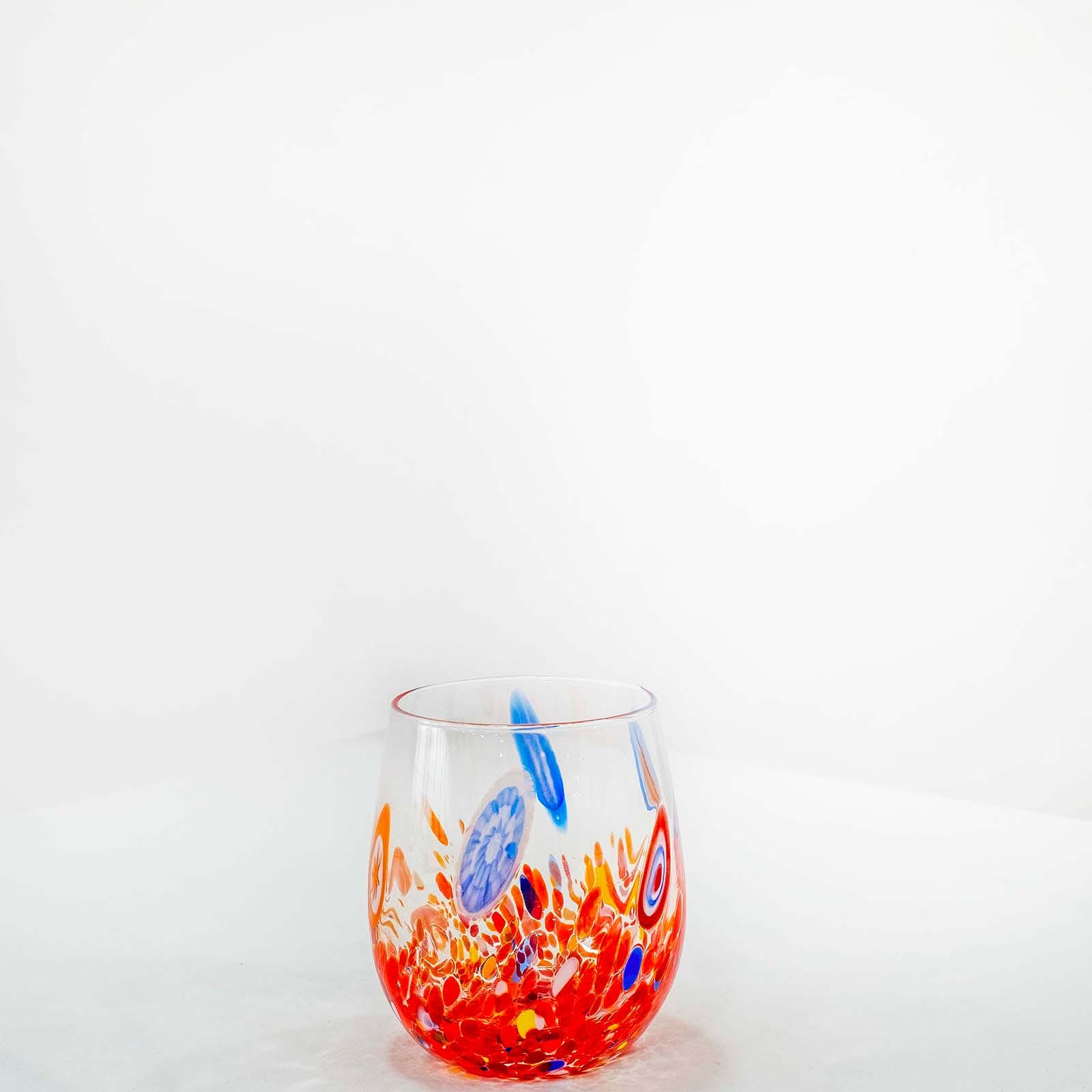 Murano Drinking Glass | Certified Murano Glass | Made in Italy | Water Glass | Collection Dream