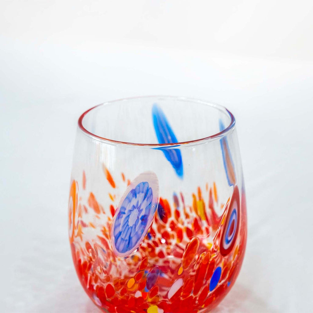 Murano Drinking Glass | Certified Murano Glass | Made in Italy | Water Glass | Collection Dream