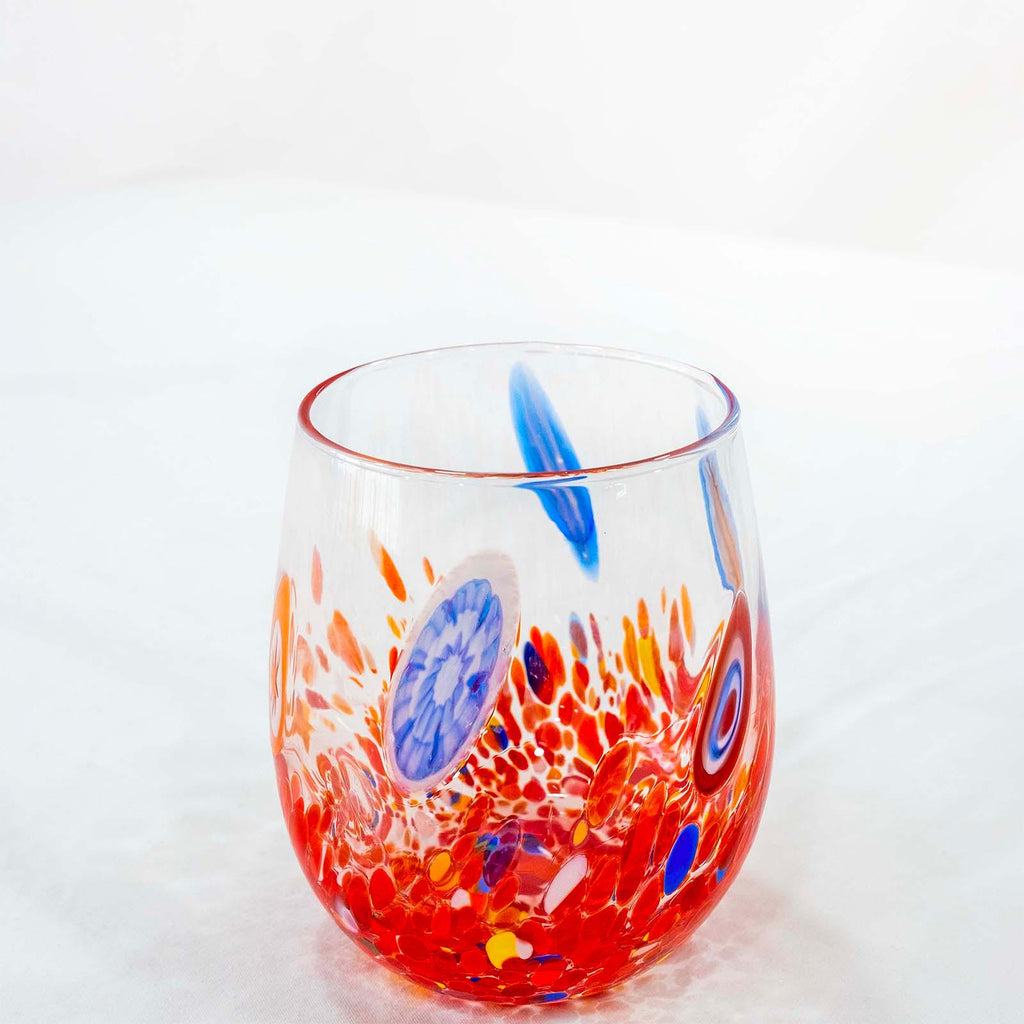 Murano Drinking Glass | Certified Murano Glass | Made in Italy | Water Glass | Collection Dream