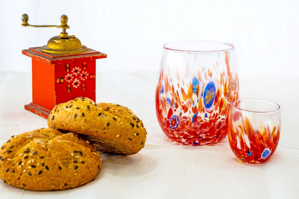 Murano Drinking Glass | Certified Murano Glass | Made in Italy | Water Glass | Collection Dream