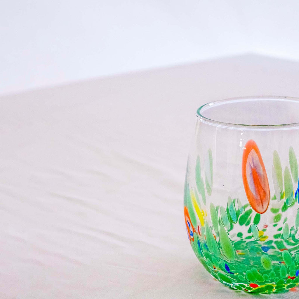 Murano Drinking Glass | Certified Murano Glass | Made in Italy | Water Glass | Collection Dream