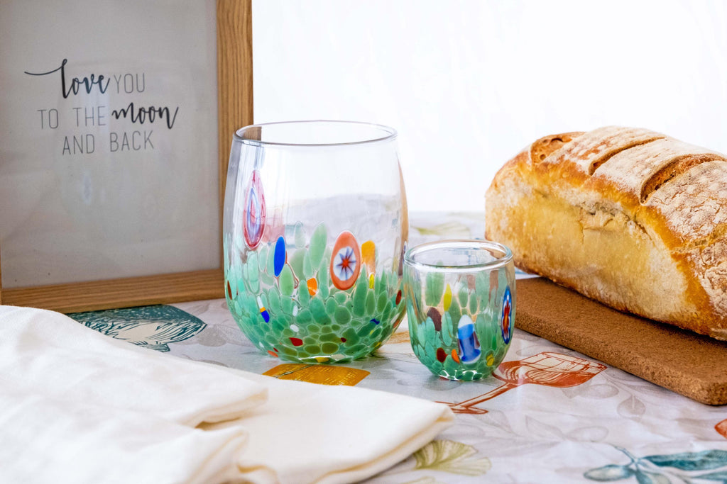 Murano Drinking Glass | Certified Murano Glass | Made in Italy | Water Glass | Collection Dream