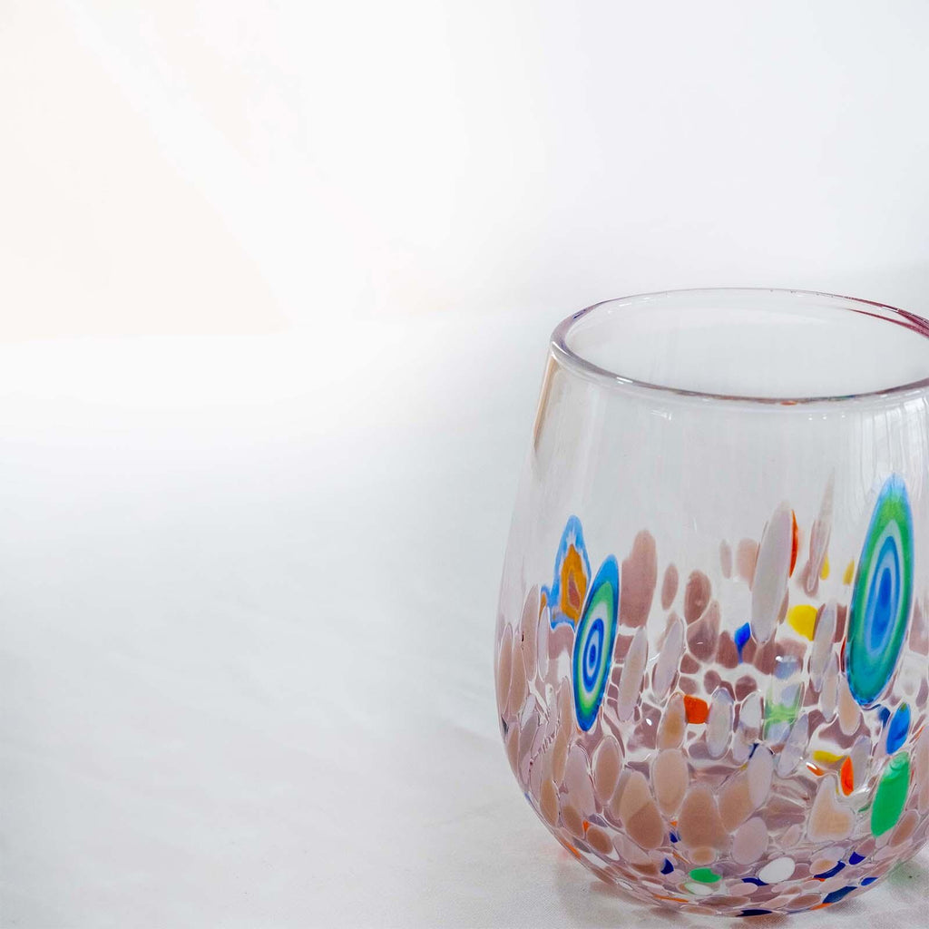 Murano Drinking Glass | Certified Murano Glass | Made in Italy | Water Glass | Collection Dream