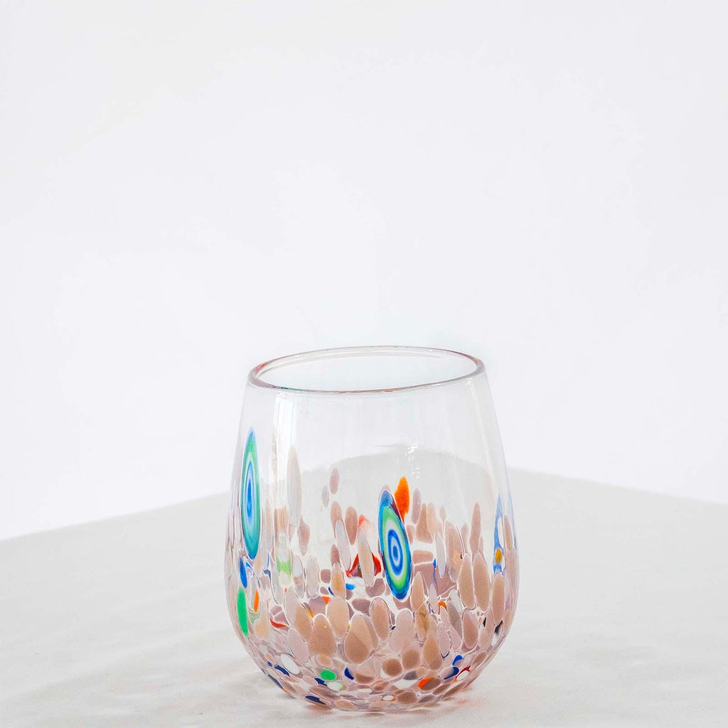 Murano Drinking Glass | Certified Murano Glass | Made in Italy | Water Glass | Collection Dream
