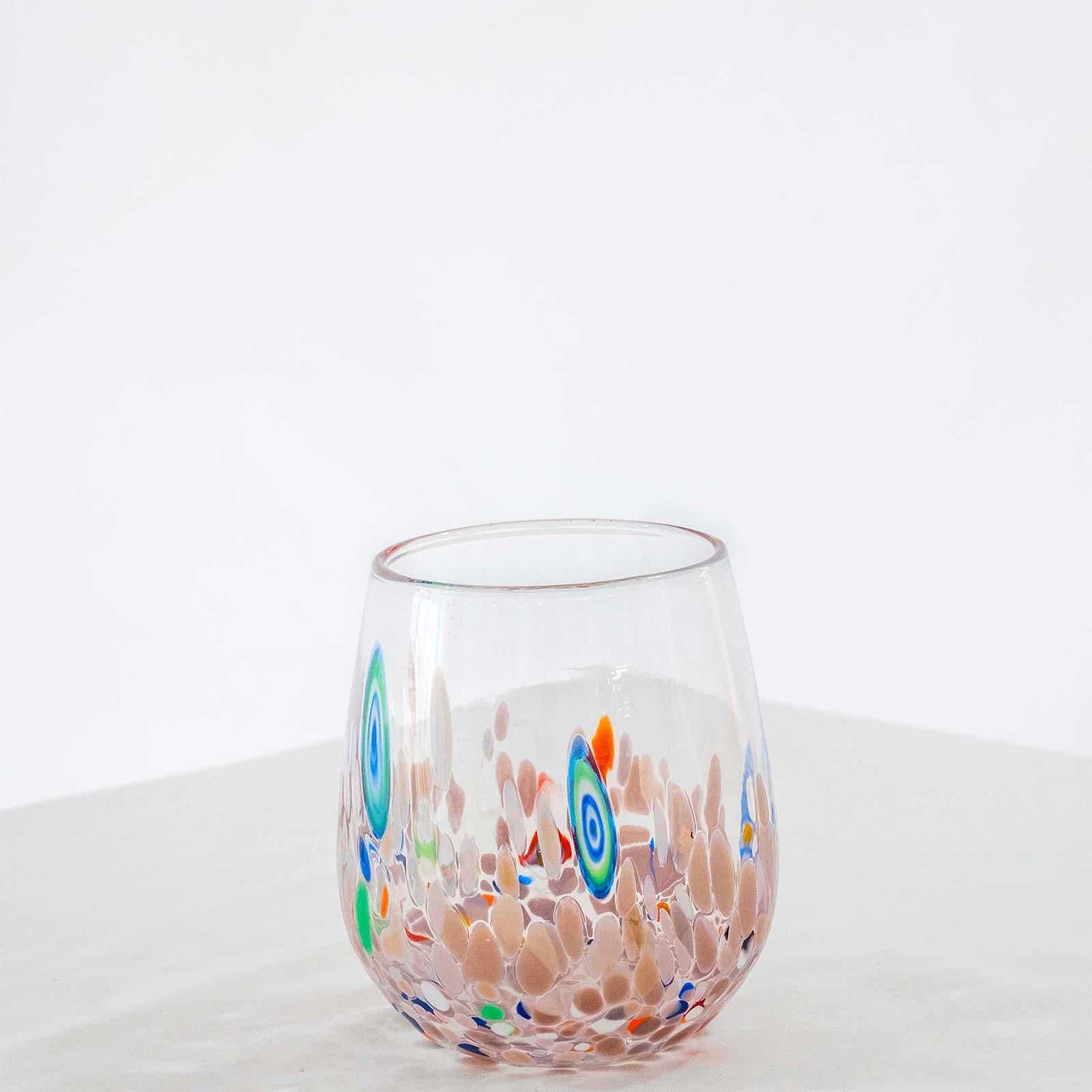 Murano Drinking Glass | Certified Murano Glass | Made in Italy | Water Glass | Collection Dream