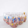 Murano Drinking Glass | Certified Murano Glass | Made in Italy | Water Glass | Collection Dream