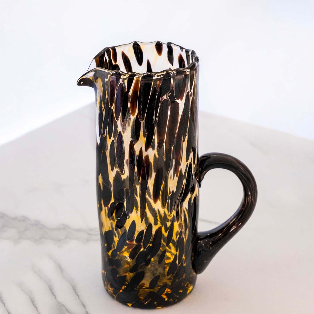 Murano Glass Carafe | Certified Murano Glass | Made in Italy | Decorative Pitcher | Collection Animalier B1