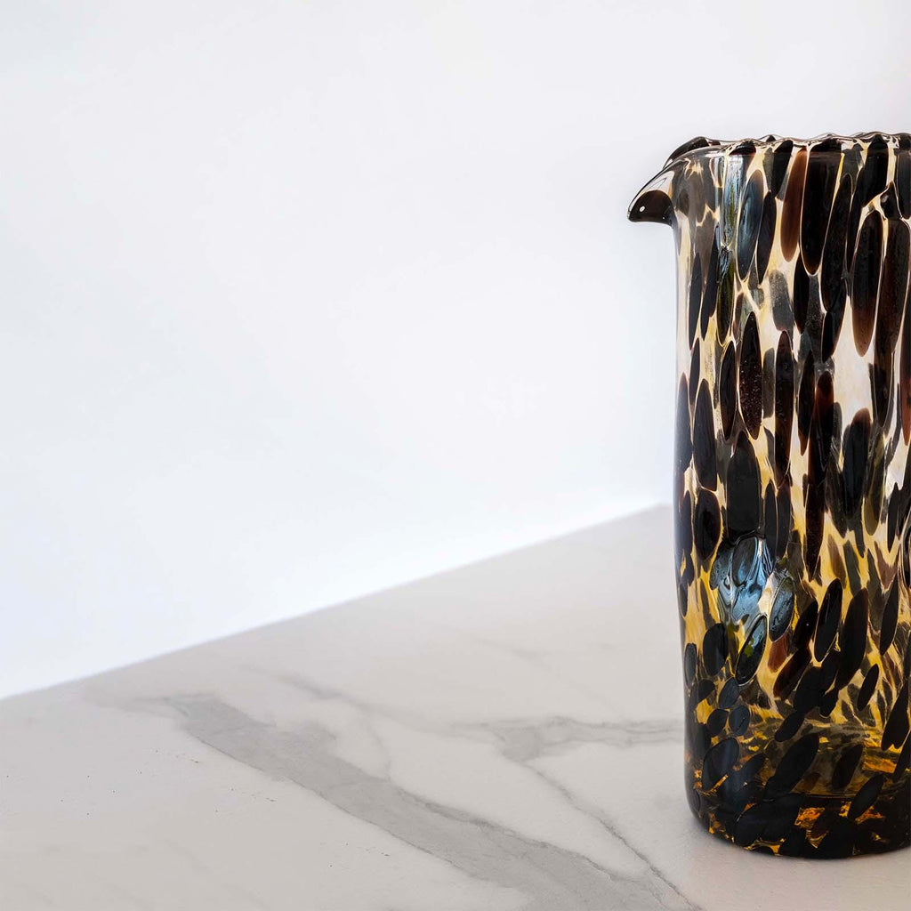 Murano Glass Carafe | Certified Murano Glass | Made in Italy | Decorative Pitcher | Collection Animalier B1