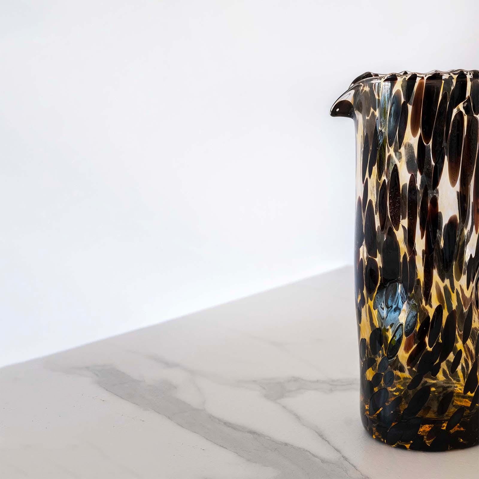 Murano Glass Carafe | Certified Murano Glass | Made in Italy | Decorative Pitcher | Collection Animalier B1