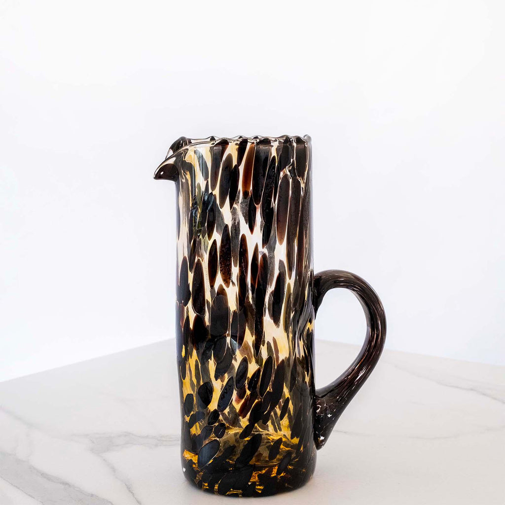 Murano Glass Carafe | Certified Murano Glass | Made in Italy | Decorative Pitcher | Collection Animalier B1
