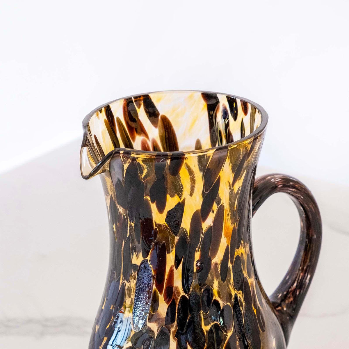 Murano Glass Carafe | Certified Murano Glass | Made in Italy | Decorative Pitcher | Collection Animalier
