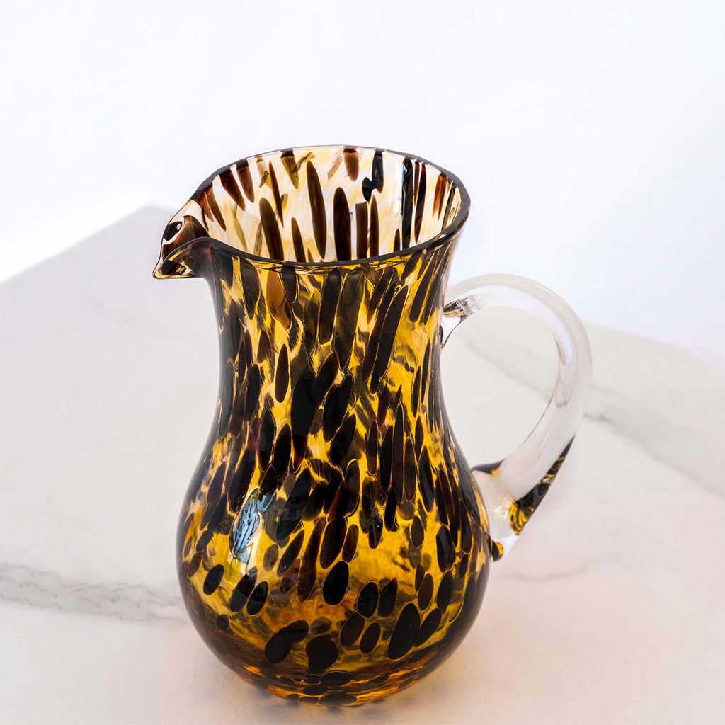 Murano Glass Carafe | Certified Murano Glass | Made in Italy | Decorative Pitcher | Collection Animalier