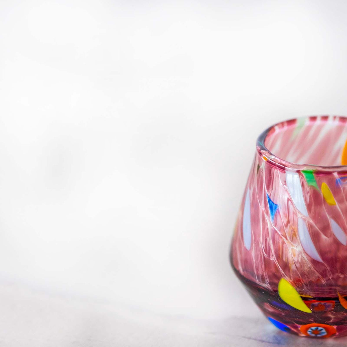 Murano Shot Glass | Certified Murano Glass | Made in Italy | Italian Liqueur Glass | Collection B8