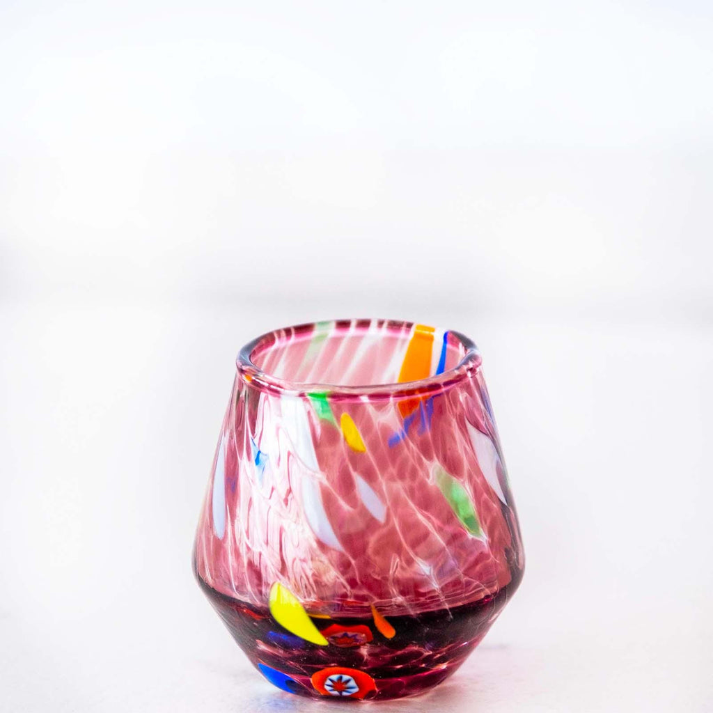 Murano Shot Glass | Certified Murano Glass | Made in Italy | Italian Liqueur Glass | Collection B8
