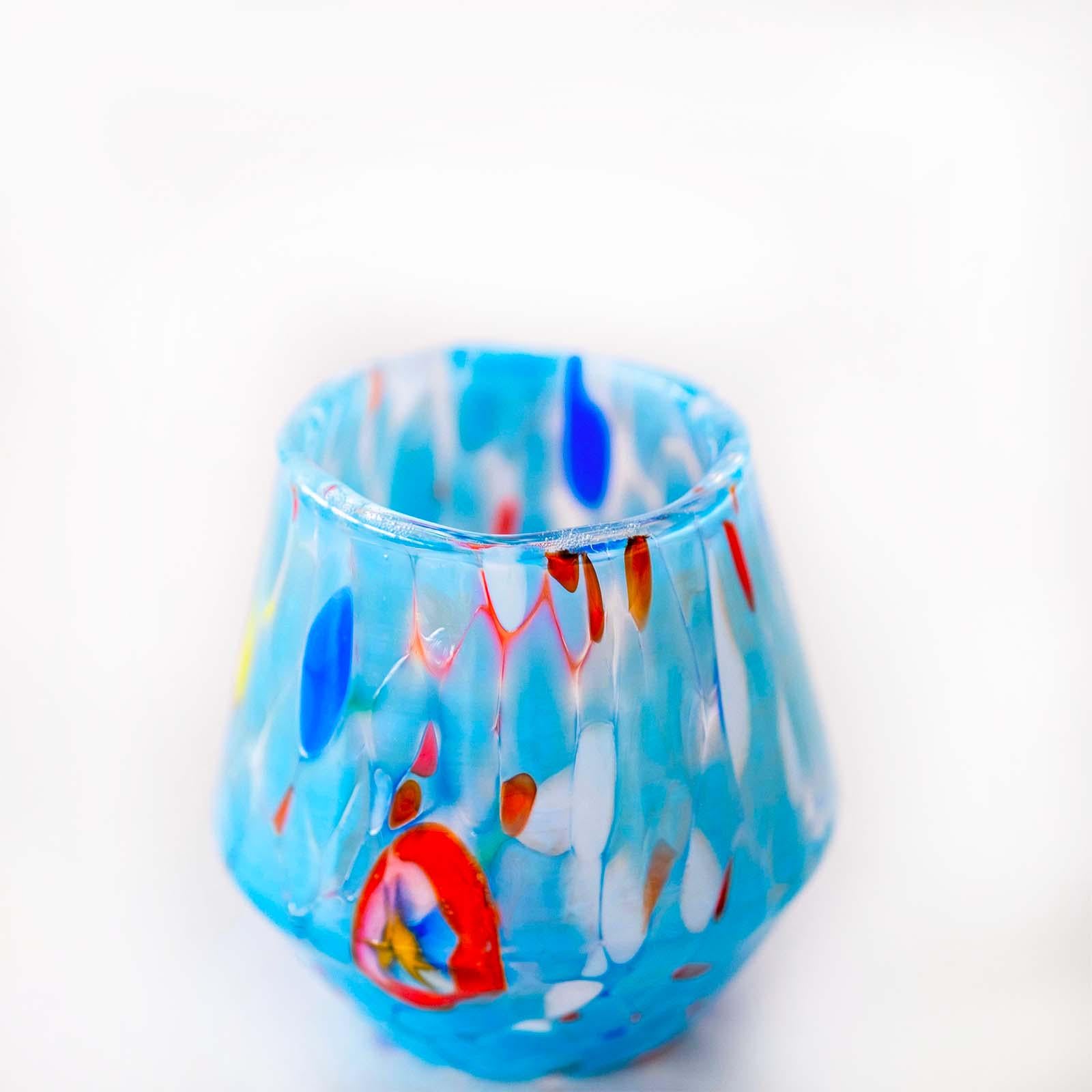 Murano Shot Glass | Certified Murano Glass | Made in Italy | Italian Liqueur Glass | Collection B8