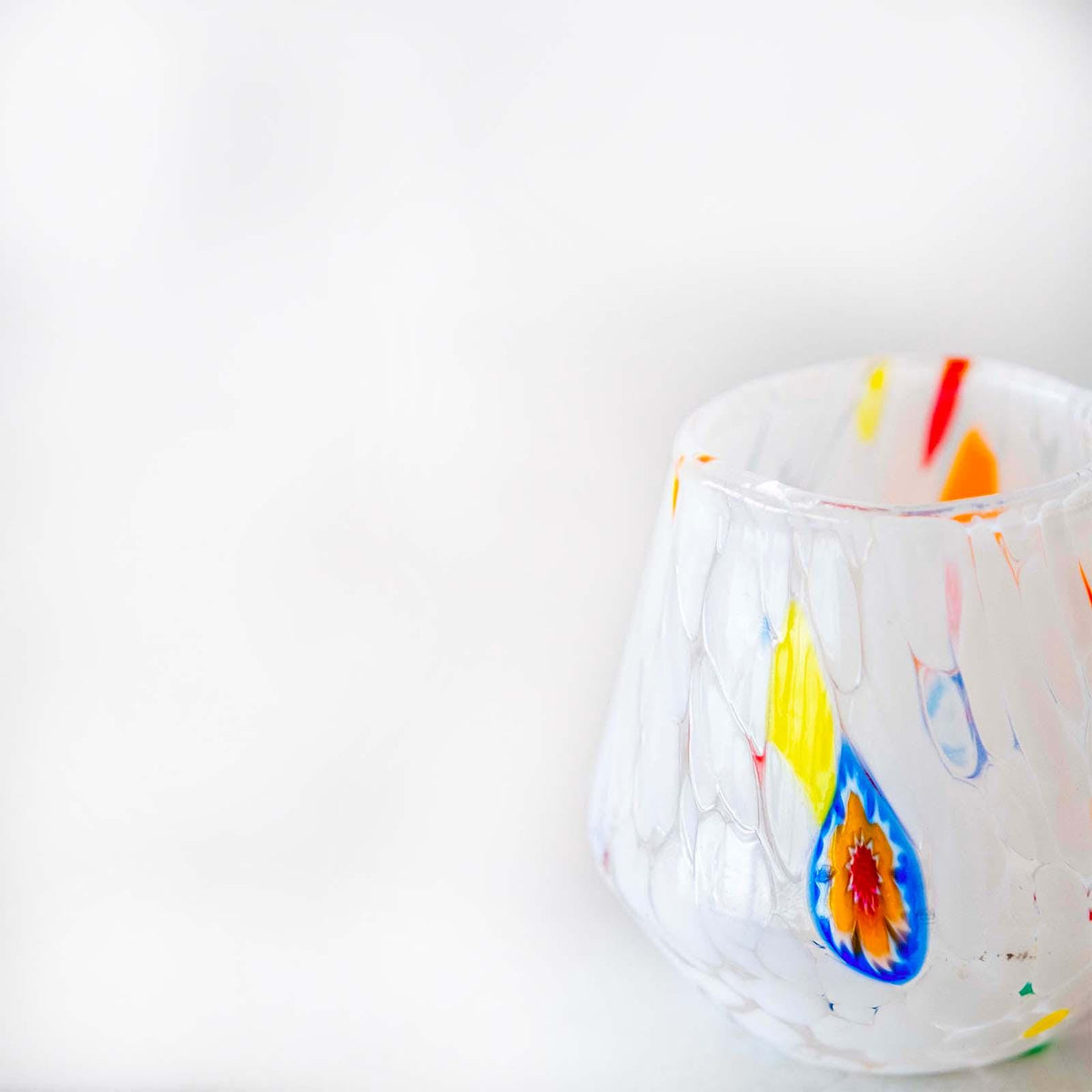 Murano Shot Glass | Certified Murano Glass | Made in Italy | Italian Liqueur Glass | Collection B8