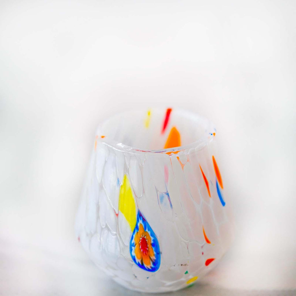 Murano Shot Glass | Certified Murano Glass | Made in Italy | Italian Liqueur Glass | Collection B8