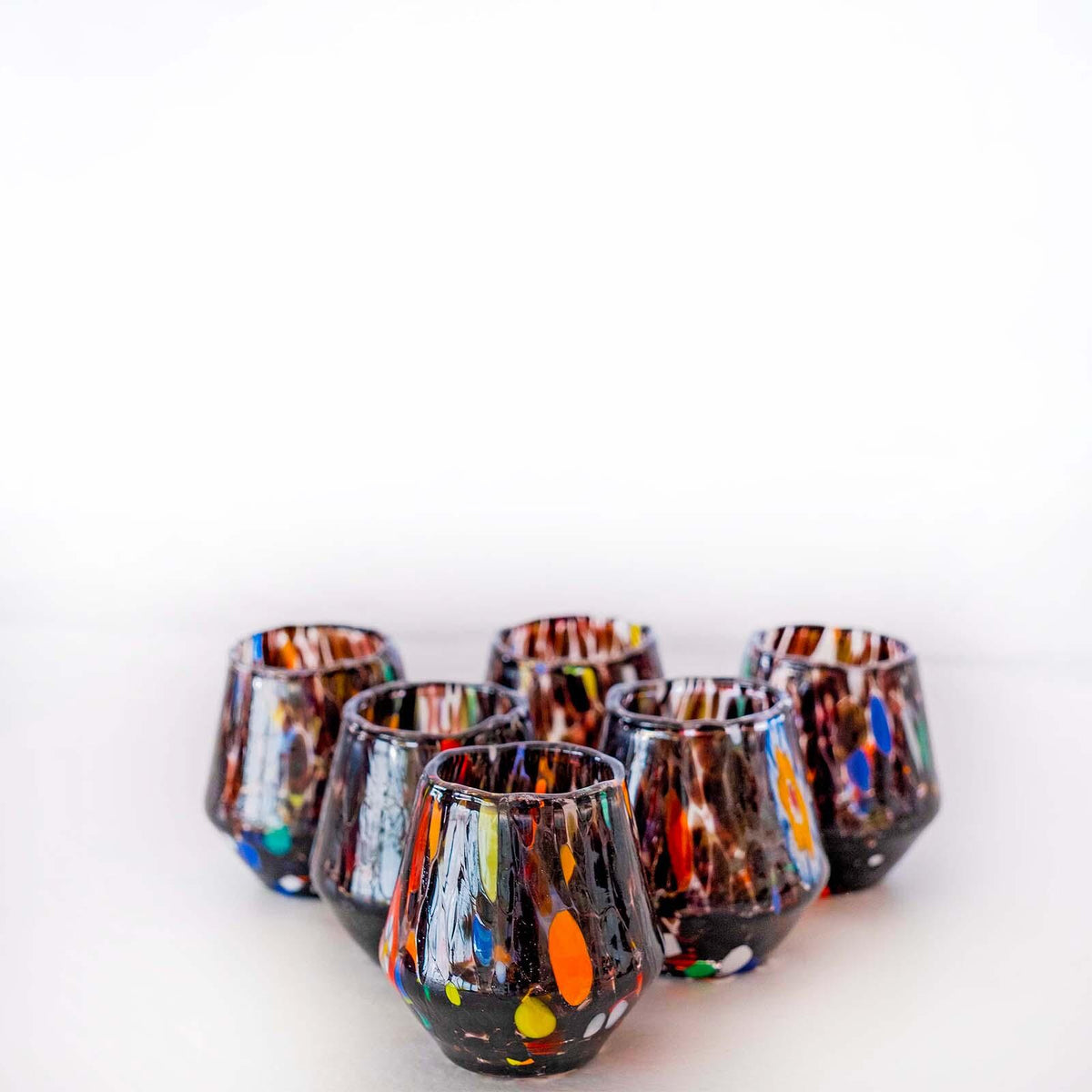 Murano Shot Glass | Certified Murano Glass | Made in Italy | Italian Liqueur Glass | Collection B8