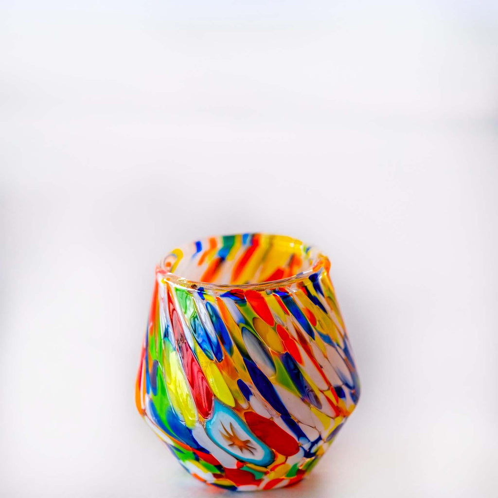 Murano Shot Glass | Certified Murano Glass | Made in Italy | Italian Liqueur Glass | Collection B8