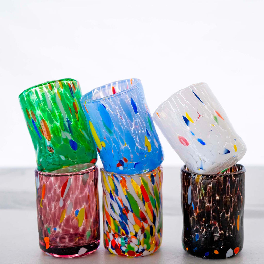 Murano Shot Glass | Certified Murano Glass | Made in Italy | Italian Liqueur Glass | Collection Eleganza