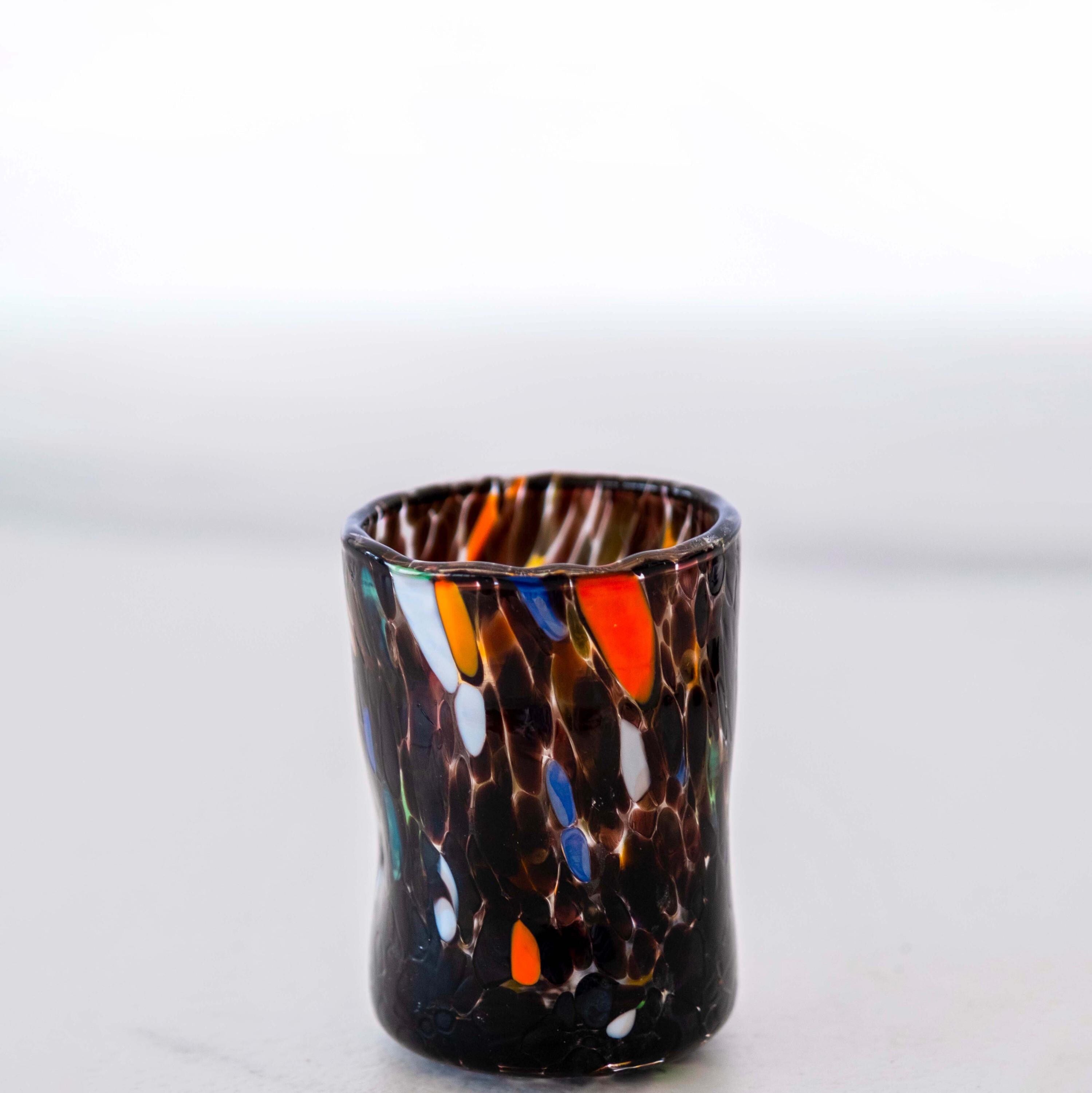 Murano Shot Glass | Certified Murano Glass | Made in Italy | Italian Liqueur Glass | Collection Eleganza