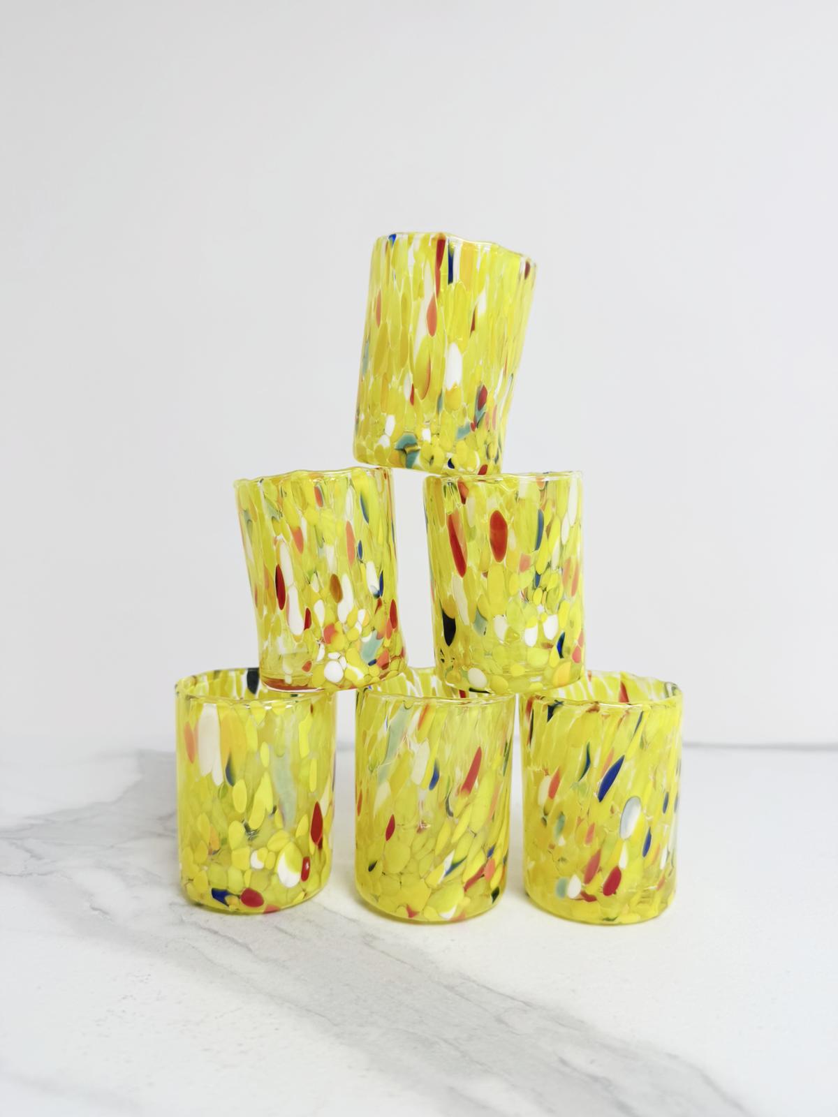 Murano Shot Glass | Certified Murano Glass | Made in Italy | Italian Liqueur Glass | Collection Eleganza