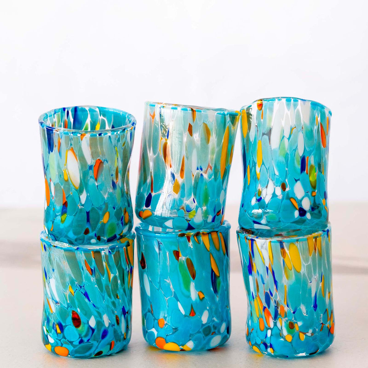 Murano Shot Glass | Certified Murano Glass | Made in Italy | Italian Liqueur Glass | Collection Eleganza