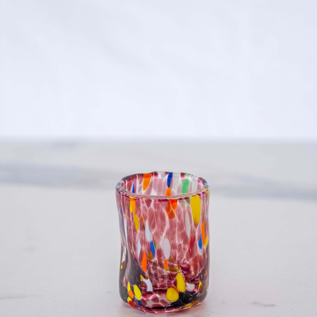 Murano Shot Glass | Certified Murano Glass | Made in Italy | Italian Liqueur Glass | Collection Eleganza