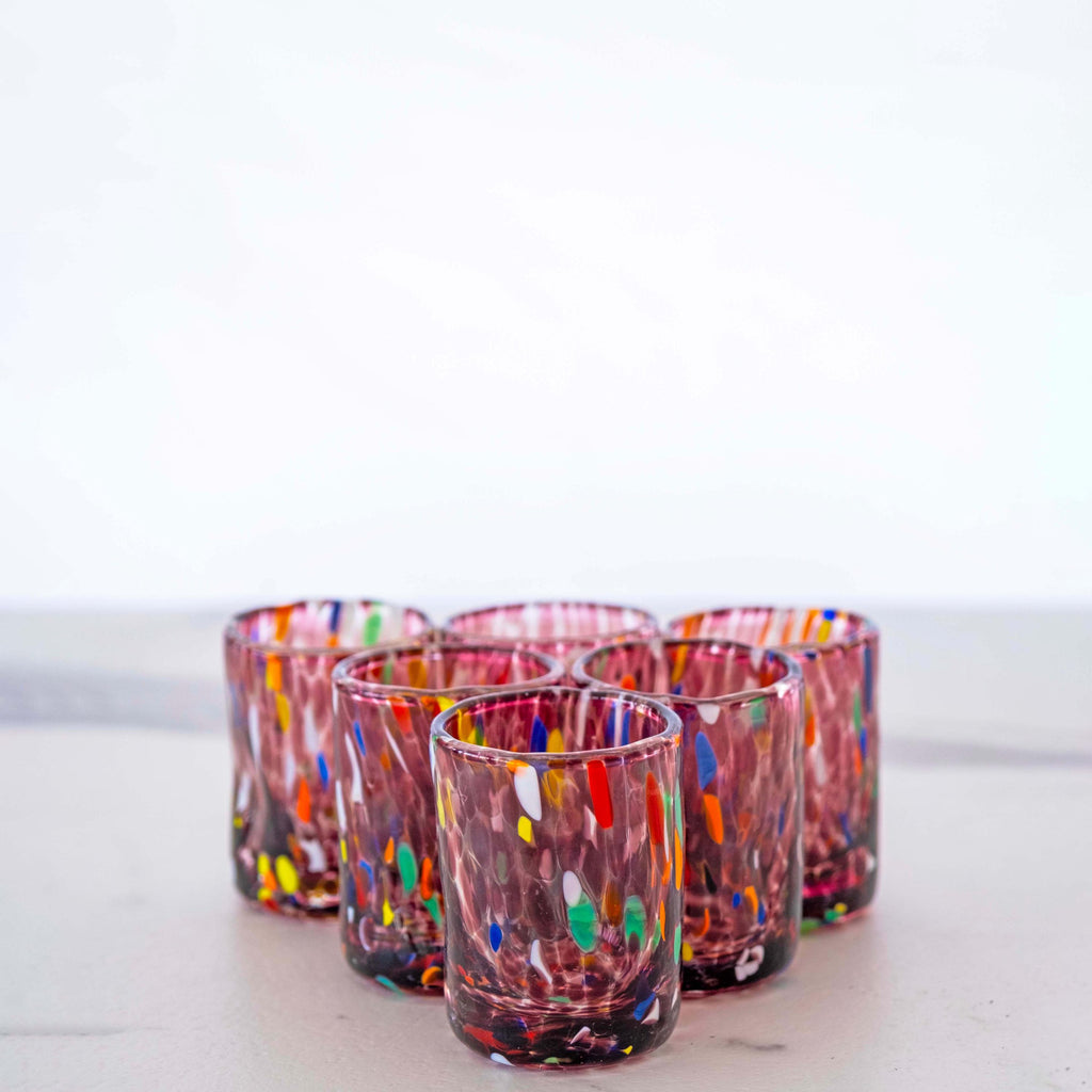 Murano Shot Glass | Certified Murano Glass | Made in Italy | Italian Liqueur Glass | Collection Eleganza