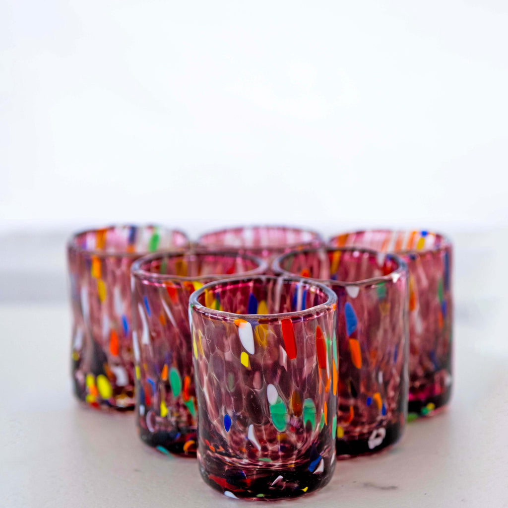 Murano Shot Glass | Certified Murano Glass | Made in Italy | Italian Liqueur Glass | Collection Eleganza