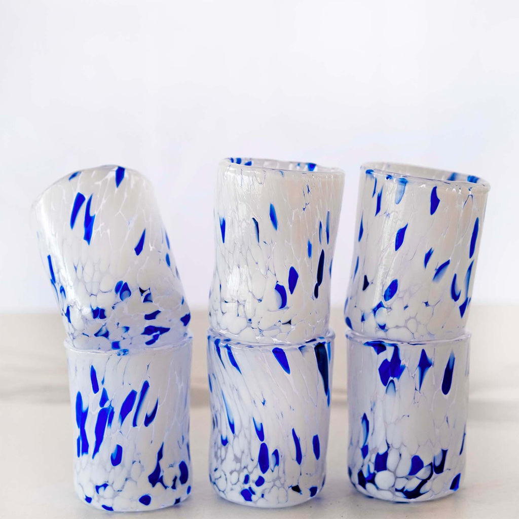Murano Shot Glass | Certified Murano Glass | Made in Italy | Italian Liqueur Glass | Collection Eleganza